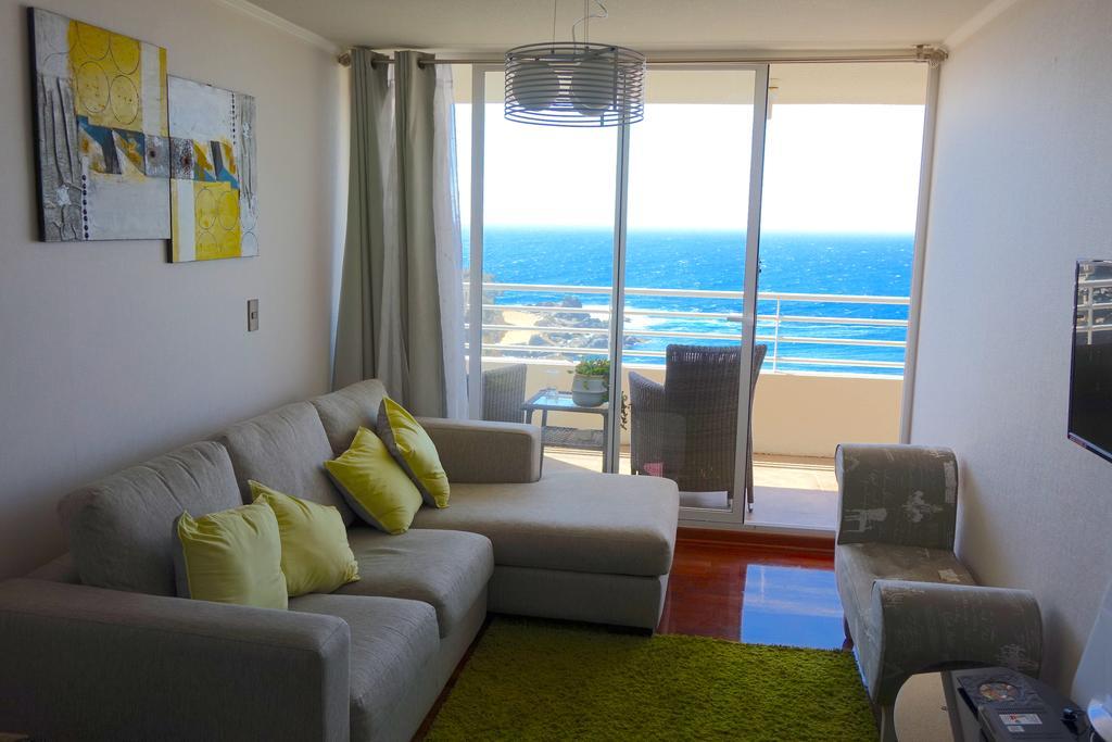 Vista Y Mar Apartment Valparaiso Bagian luar foto